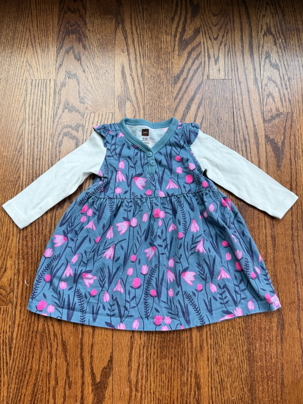Tea Collection Long sleeve Dress 9-12 Months